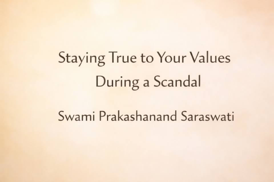 swami prakashanand saraswati scandal